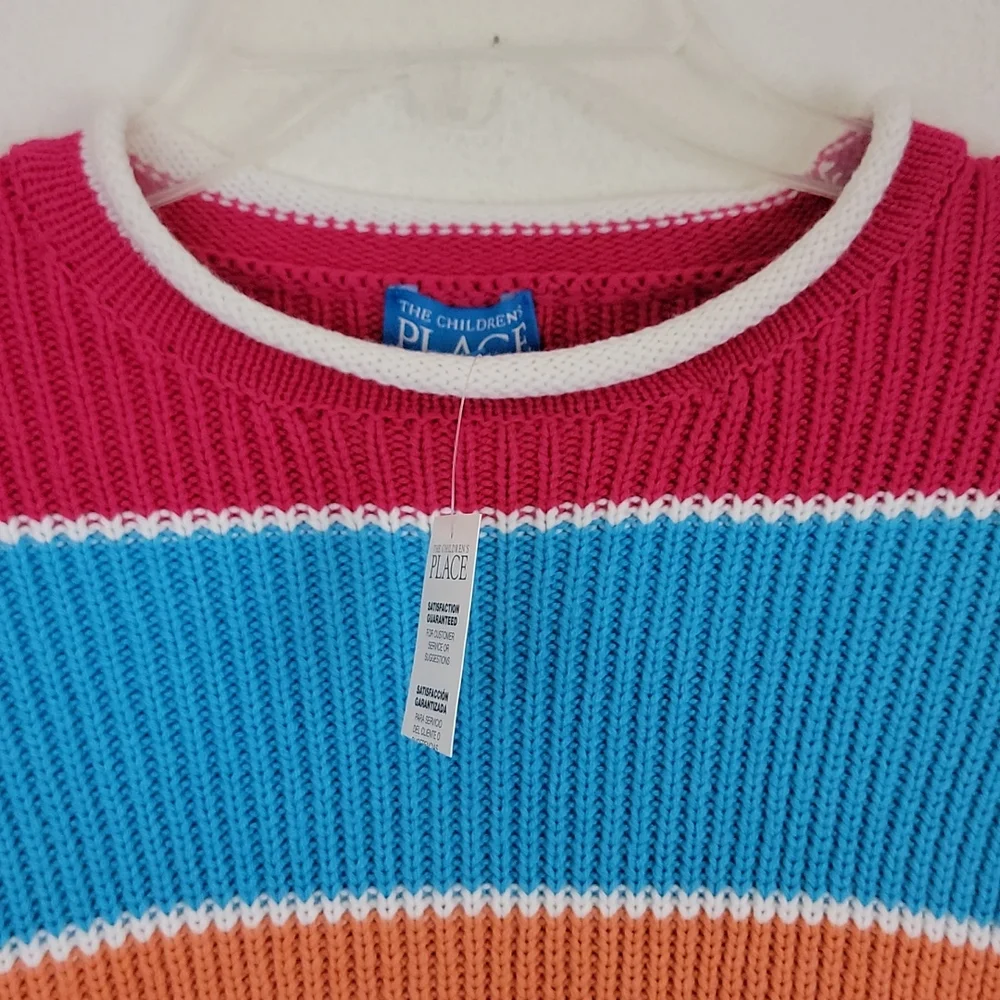 The Children's Place NWT Multicolored Striped Sweater 10 / 12